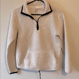 No Boundaries Sherpa Pullover